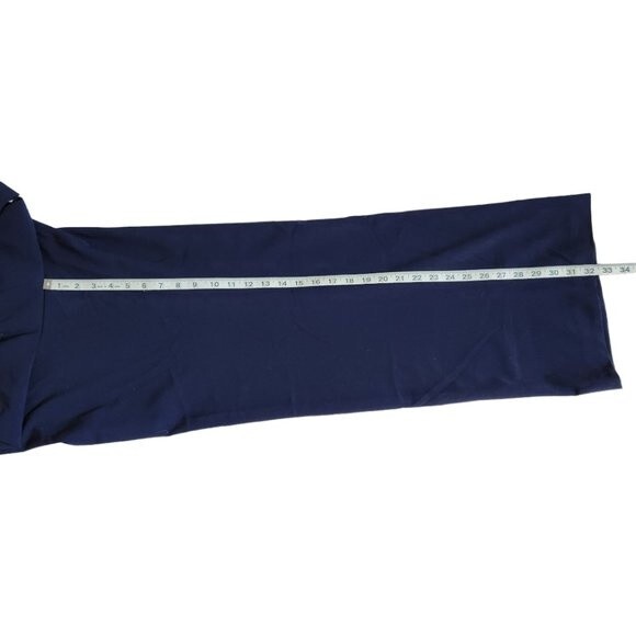 Coldwater Creek blue Willow Wide Leg Trouser Dress pants sz 14 MISSES - Picture 11 of 12